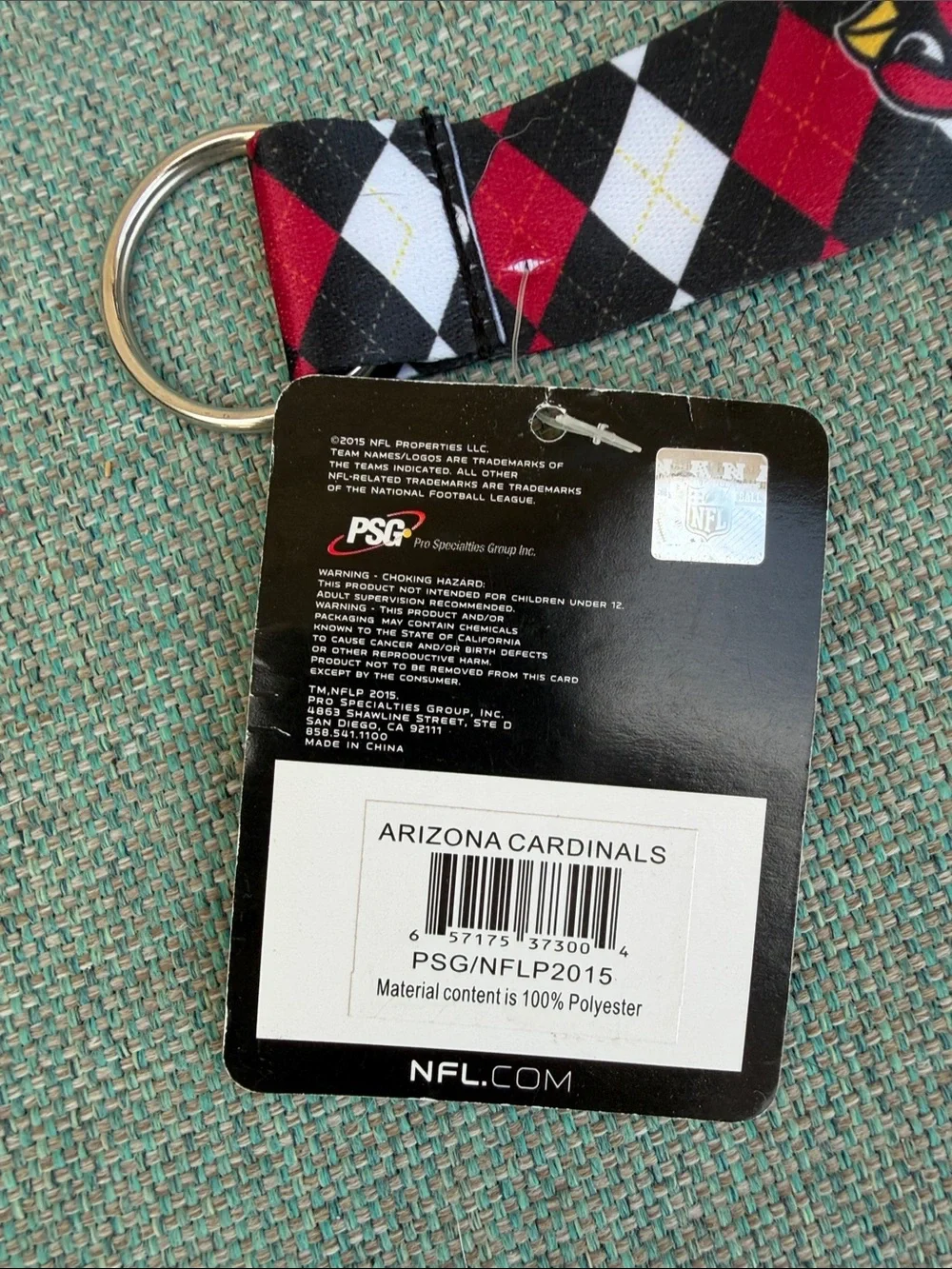 NFL Arizona Cardinals key fob NWTs